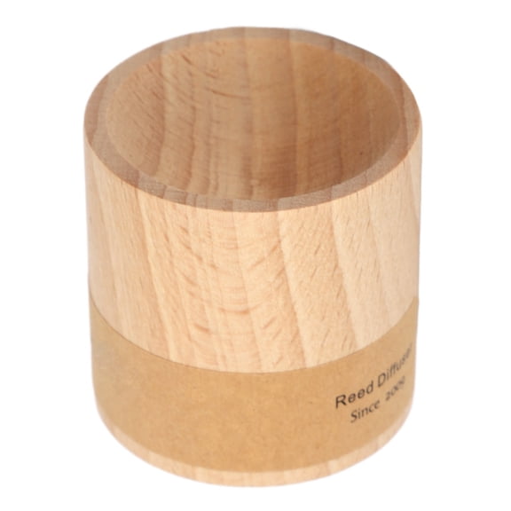 UsilkU Essential Oil Wooden Diffuser Small Aromatherapy Beech Diffuser for Exercise Aid, 1.57 inches / 4 cm, 1.41 oz / 40 g, Freestanding Yoga Meditation Support