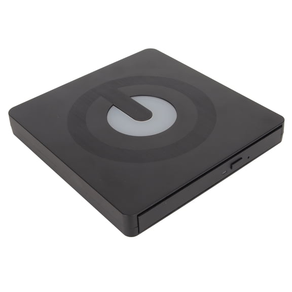 UsilkU External DVD Drive USB 3.0 Type C Interface CD DVD RW Player for Laptop Desktop PC, Portable Optical Drive for Windows Linux OS X (5.9 inches / 15 cm)