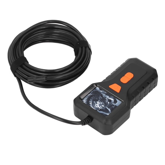 UsilkU Industrial Inspection Camera 2 Inch HD Display Portable Borescope 16.4 ft / 5m Cable 8mm Lens Digital Snake Camera for Sewer Pipe