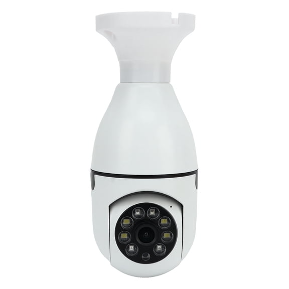 UsilkU Light Bulb Security Camera Outdoor Indoor WiFi Smart Motion Detection Alarm 360 Degrees Panoramic Video Monitoring 1MP 110-240V