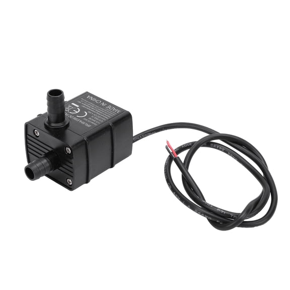 UsilkU Micro Submersible Pump DC 12V 4.5W 240L/H 300cm Lift IP68 Brushless Water Fountain Pump for Fish Tank Pond Aquarium