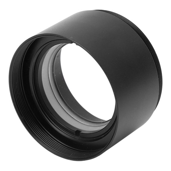 UsilkU Microscope Objective Lens 0.5X 48mm Thread Blue Light Blocking Auxiliary Accessory for Industrial and Educational Use, Expand Field of View, Black (1.89 inches / 48 mm)[cite: 1]