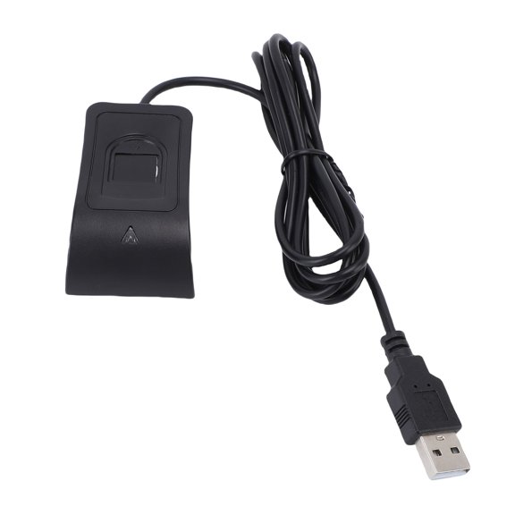 UsilkU Mini USB Fingerprint Reader 360 Degree Touch Biometric Fingerprint Scanner PC Dongle Keypad Login Security Security Lock for Windows 10 11 (4.6ft Cable / 1.4m Line Length)
