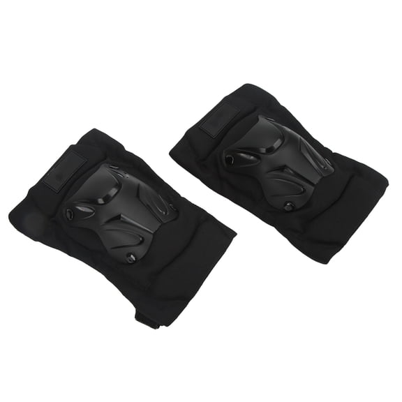 UsilkU Motorcycle Knee Pads Guard Short Reflective Thickened PP Flexible Bendable Breathable Rubber Protective Gear for Outdoor Riding Motocross Racing Unisex One Size (11.42 inches / 29 cm)