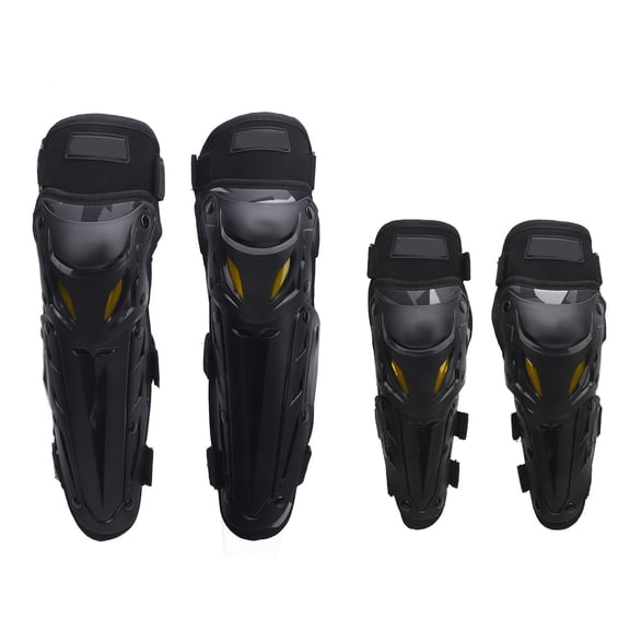 UsilkU Motorcycle Knee Shin Guard Pads with Elbow Guard Adjustable Elastic Strap Motocross Knee Protection Armor for Dirtbike Racing Camo