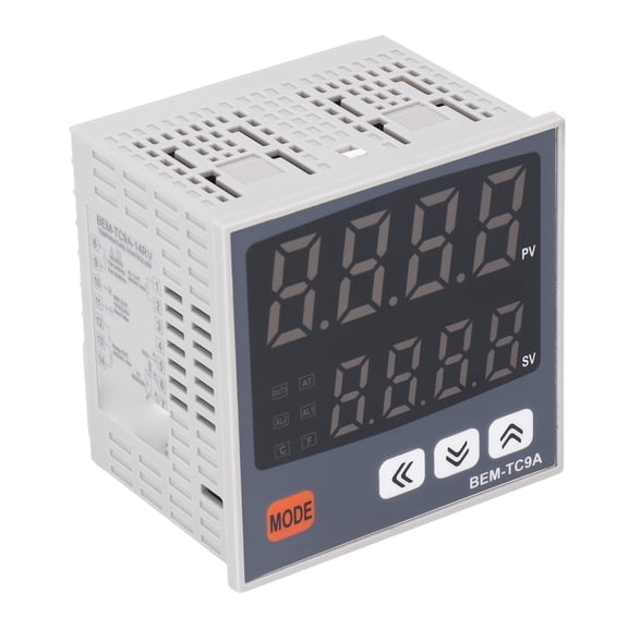UsilkU PID Temperature Controller Dual Output 96x96mm / 3.8x3.8in Digital Intelligent Thermostat 100-240VAC for Industrial Heating and Cooling Control