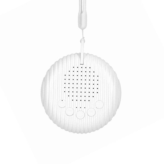 UsilkU Portable Baby Sleep Soother White Noise Machine with 10 Soothing Sleep Sounds & Smart Auto-Off Timer, Rechargeable Sound Machine for Kids, Nursery Room Essentials, White
