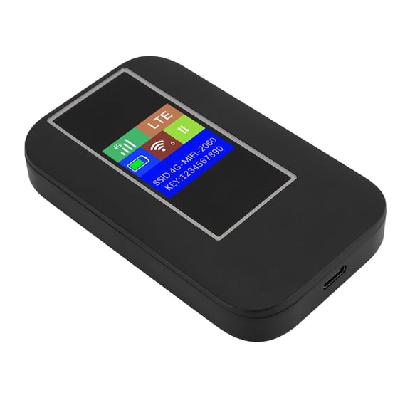UsilkU Portable WiFi Router 4G 150Mbps High Speed Stable Mobile Hotspot Device for Travel MF860 Asia Version (5.12 inches / 13 cm)