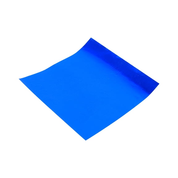 UsilkU Premium Aluminum Foil Candy Wraps 3" x 3" Square Chocolate Sheets Vibrant Color Protective Foil Food Wraps for Confectionery Sweets and Desserts, 100 Pack (Blue / 3 x 3 inches / 7.6 x 7.6 cm)