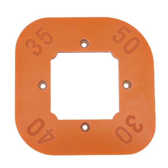 UsilkU Premium Round Corner Radius Template, R30 R35 R40 R50 Precise Positioning Router Jig, Heavy-Duty Corner Radius Routing Template Multi-Functional Woodworking Tool for DIY Projects (14 x 14 in)