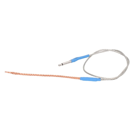 UsilkU Professional Piezo Electric Guitar Pickup Stick 2.5mm Output Plug for Acoustic and Classical Guitar, Premium Silver Blue Instrument Accessory (9 Inches / 22.8 cm)