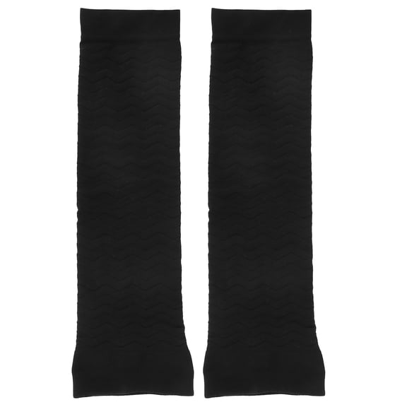 UsilkU Professional Sports Thigh Shaper Compression Sleeve for Training & Gym - Non-Slip Leg Shaping Wrap for Targeted Quadriceps and Hamstring Support, 15.74-19.69 inches / 40-50 cm, Black