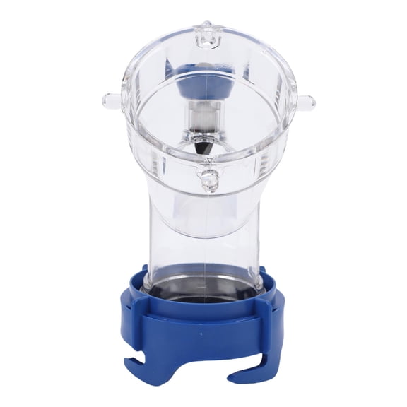 UsilkU RV Tank Rinser with Backflow Preventer Transparent Window 45 Degree Waste Tank Flush Valve Attachment for RV Trailers