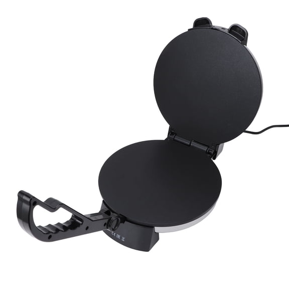UsilkU Roti Maker 1800W High Efficiency Electric Tortilla Press & Chapati Maker Machine with Non-Stick Coating and Anti-Scald Handle, 10 inches / 25.4 cm Plate for Perfect Flatbreads
