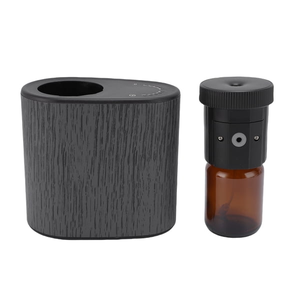 UsilkU Smart App Control Waterless Essential Oil Diffuser, Low Noise 60ML Fragrance Scent Diffuser for Home, Office, Black