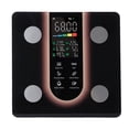 thumbnail image 1 of UsilkU Smart Digital Body Fat Scale Accurate Health Tracking Bluetooth Weighing Scale with LED Large Display Sync App for Home Use Black (13 inches / 33 cm), 1 of 10