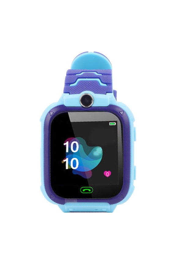 Smart Phone Watch for Kids 1.44 inches / 3.66 cm Waterproof Intelligent Positioning Cell Phone Wrist Watch with Voice Call Camera Games Touchscreen Anti-Lost SOS Smartwatch Blue