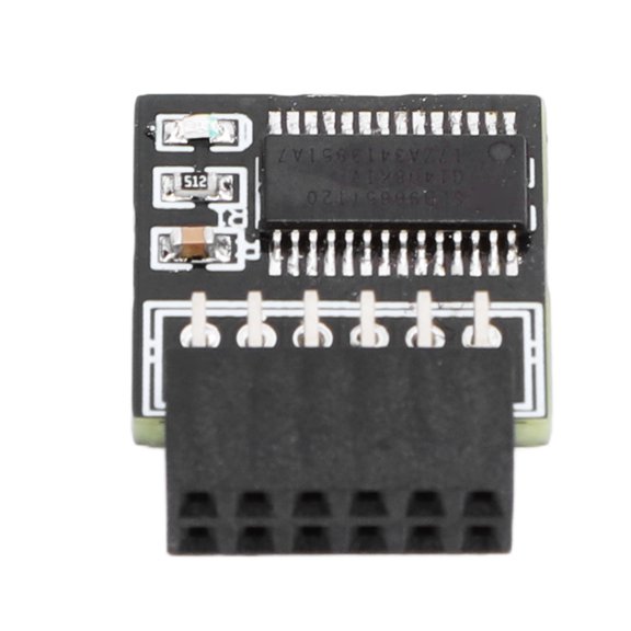 UsilkU TPM 2.0 Security Module SPI 12-Pin for Gigabyte Motherboards Windows 11 Compatible, 3.5 in / 9 cm