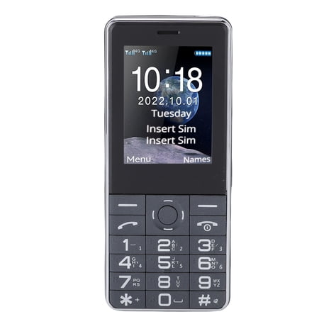 UsilkU Unlocked Cell Phone 2G Dual SIM Big Key Basic Phone, 2.4 Inch Color Screen, 4000mAh Battery, Loud Speaker for Seniors, Black Gray price history and forecast - UsilkU T618
