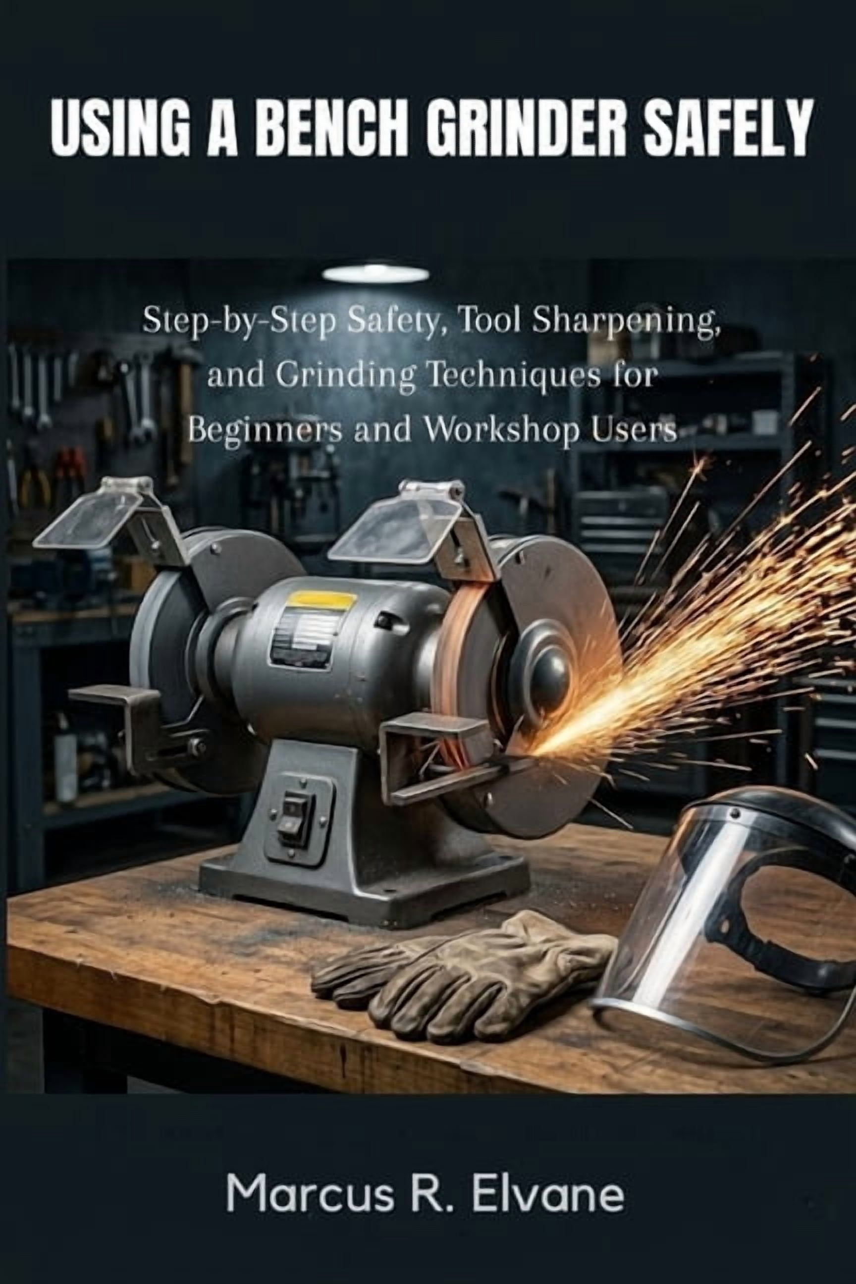 Using A Bench Grinder Safely: Step-by-Step Safety, Tool Sharpening, and Grinding Techniques for Beginners and Workshop U, (Paperback)