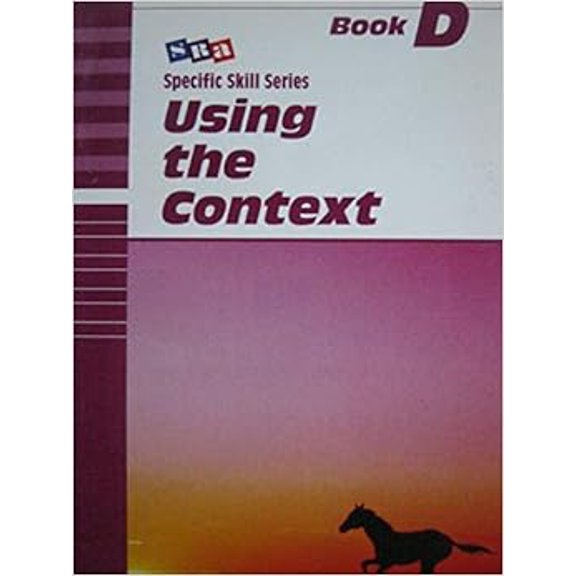 Pre-Owned Using Context Book D (SPECIFIC SKILLS SERIES) Paperback