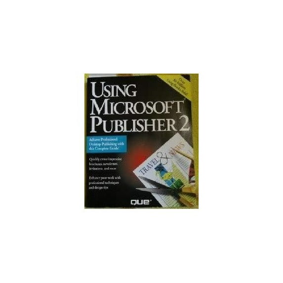 Pre-Owned Using Microsoft Publisher 2.0 Paperback
