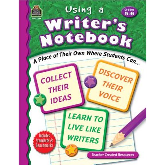 Pre-Owned Using a Writer's Notebook, Grades 5-6 (Paperback) 1420625861 9781420625868