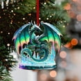 thumbnail image 1 of Usloyux Under $5 2D Acrylic Christmas Pendants Set, Flat Hanging Ornaments for Tree Decoration, Holiday Seasonal Decorative Items for Home Office Display, 1 of 7