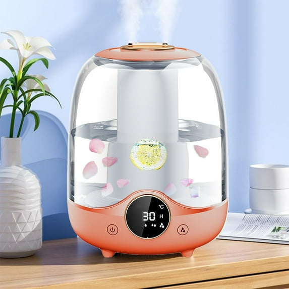 Usloyux Under $5 3L Cool Mist Humidifier, Large Capacity Bedroom Humidifier, Essential Oil Diffuser Humidifier, Colorful Night Light Humidifier, Quiet Ultrasonic Air Humidifier