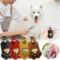 thumbnail image 1 of Usloyux under $5 4Pcs Pet Hair Keychain, Leather Paw Shape Keychain for Storing Pet Hair Keepsake, Cute Memorial Gift for Dog and Cat Lovers, Durable Material with Metal Key Ring, 1 of 9