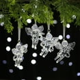 thumbnail image 1 of Usloyux Under $5 Acrylic Angel Ornaments, Clear Christmas Pendants, Transparent Xmas Decor, Crystal Christmas Angels, Holiday Angel Decorations, Winter Angel Ornaments, 1 of 6