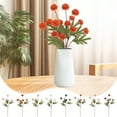 thumbnail image 1 of Usloyux Under $5 Artificial Plants, 5 Head Scallion Ball Chrysanthemum, Fake Green Arrangement for Vase, Wedding Hall Background Decor, Tabletop Office Greenery, No Maintenance Needed, 1 of 9