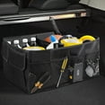 thumbnail image 1 of Usloyux Under $5 Car Trunk Organizer, Foldable Storage Box for Vehicle, Multi-Purpose Collapsible Container, Auto Accessories Storage Bin, Rear Cargo Organizer for SUV Truck, Black Car Storage, 1 of 7