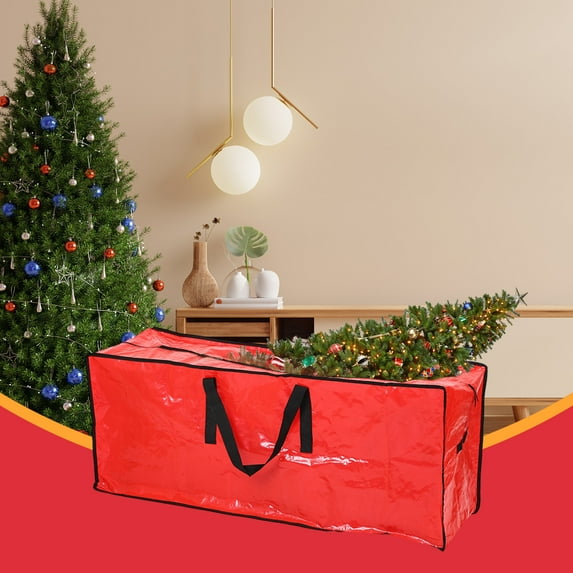 Usloyux Under $5 Christmas Tree Storage Bag, Large Artificial Xmas Tree Container, Waterproof Holiday Storage Case with Reinforced Handles, Seasonal Decoration Protection