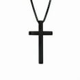 thumbnail image 1 of Usloyux Under $5 Cross Pendant Necklace, Religious Symbol Jewelry for Daily Wear, Adjustable Chain Necklace for Men and Women, Stainless Steel Faith-Based Accessory for Gift, 1 of 1