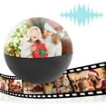 thumbnail image 1 of Usloyux Under $5 Crystal Ball Video Player, 2.7inch Digital Photo Display Orb, Uploadable Videos Photos for Anniversary Birthday, USB C Rechargeable Multimedia Globe, 1 of 7