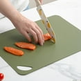 thumbnail image 1 of Usloyux Under $5 Cutting Boards for Kitchen, Thick Flexible Cutting Mat for Cooking, Non-Slip Rubber Cutting Board, Dishwasher Safe, Outdoor Use Plastic Cutting Board, 1 of 6