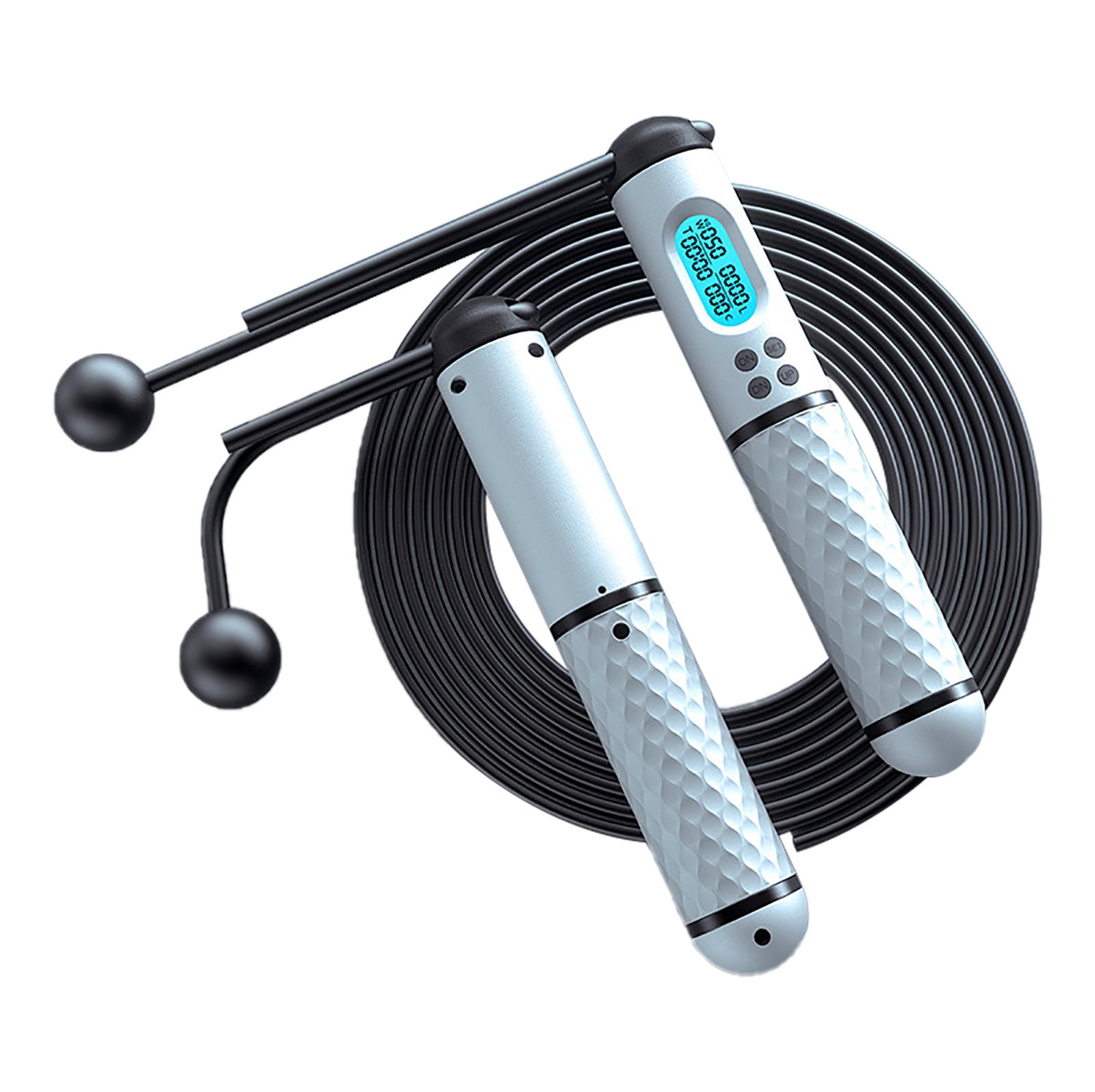 Usloyux Under $5 Electronic Smart Jump Rope, Digital Counter with ...