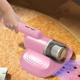 thumbnail image 1 of Usloyux Under $5 Handheld Mattress Vacuum Cleaner, Cordless Bed Vacuum for Pet Hair Removal, Portable Upholstery Cleaner for Sofa Pillow Carpet, USB Rechargeable Home Cleaning Tool, 1 of 9