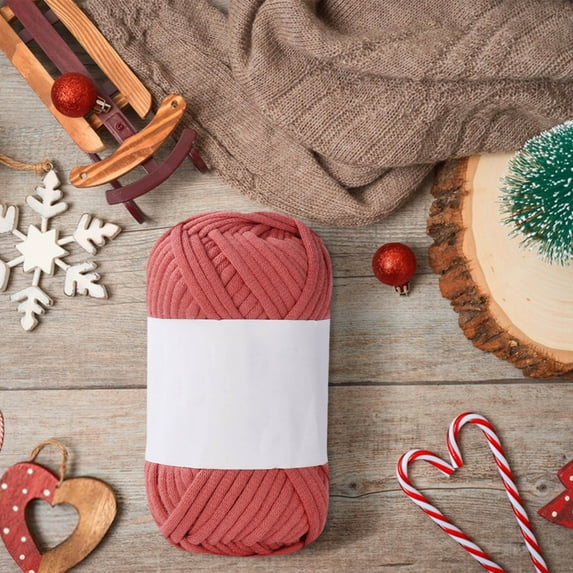 Usloyux under $5 Knitting Yarn, Soft and Vibrant Acrylic Cotton Blend Yarn for Crafting Sweaters and Accessories, 50g Skeins in Assorted Colors, Ideal for Crochet and Knitting Projects