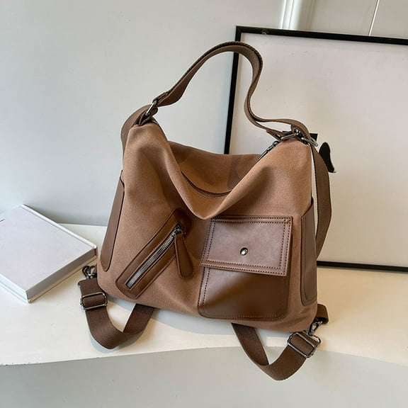 Usloyux Under $5 Large Tote Purse,Purses for Women Shoulder Handbags Hobo Bags,Women Handbags Fashion,Crossbody Bag for Ladies,12.2×13.78×5.12 Inch Commuting Crossbody Casual Tote Bag