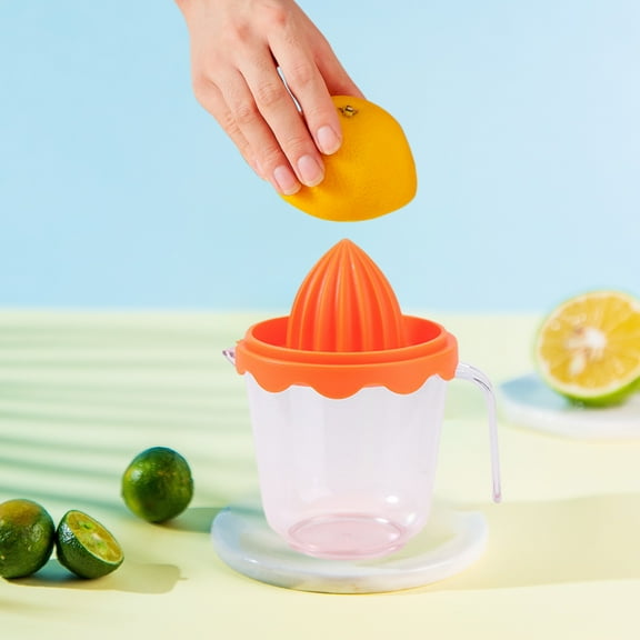 Usloyux under $5 Lemon Juicer, Manual Citrus Press for Lemon Orange, Easy Squeeze Hand Juicer, Portable Fruit Juice Extractor, Dishwasher Safe Juicer, Compact Kitchen Tool for Fresh Juice