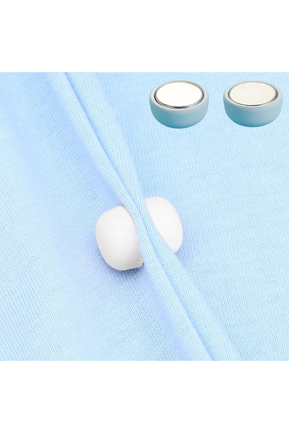 Under $5 Magnetic Clothing Buckle, Needle-Free Fabric Fastener for Scarves Shawls, Strong Hold Security Clasp, Multipurpose Fashion Accessory, Garment Closure, No-Sew Fastener