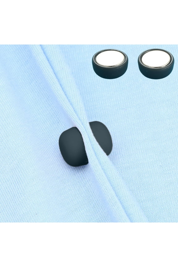Under $5 Magnetic Clothing Buckle, Needle-Free Fabric Fastener for Scarves Shawls, Strong Hold Security Clasp, Multipurpose Fashion Accessory, Garment Closure, No-Sew Fastener