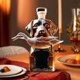 thumbnail image 1 of Usloyux Under $5 Owl Shape Glass Bottle, High Borosilicate Glass Liquor Decanter for Whiskey, Animal Themed Barware Accessory, Unique Collection Piece, 1 of 6