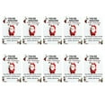 thumbnail image 1 of Usloyux Under $5 Pocket Christmas Cards Set, 10 Piece Mini Santa Hug Note Collection with Organza Bag, Small Festive Greeting Card Assortment for Stocking Stuffer, 1 of 7