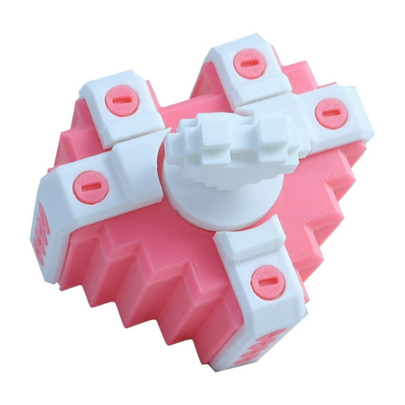 Usloyux Under $5 Puzzle Gift Box Container, 3D Printed Lockable Present Box with Hidden Key Mechanism, Interactive Brain Teaser Game for Special Occasion Surprise