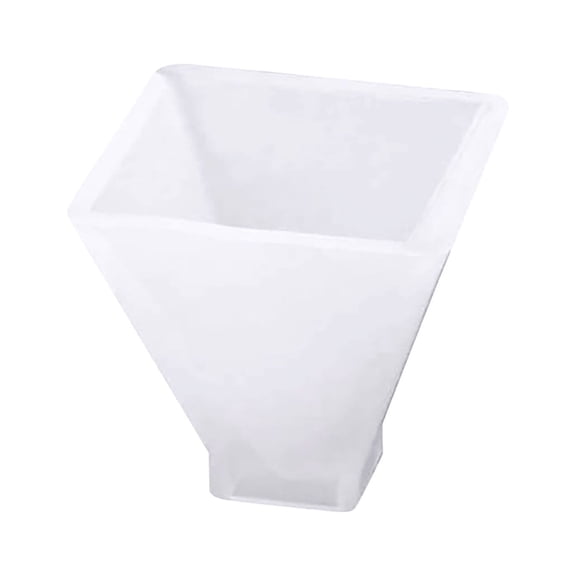 Usloyux Under $5 Pyramid Resin Mold, Mirror Finish Crystal Craft Template, Four-Sided Awl Shape Casting Tool, Epoxy Art Creation Supply, DIY Craft Project Essential