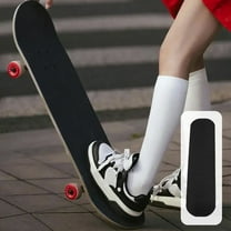 Usloyux Under $5 Skateboard Grip Tape 8x32 Inches, Non-Slip Sandpaper for Longboards Scooters, Black Anti-Skid Adhesive Surface Traction, Easy Apply Trim Board Upgrade