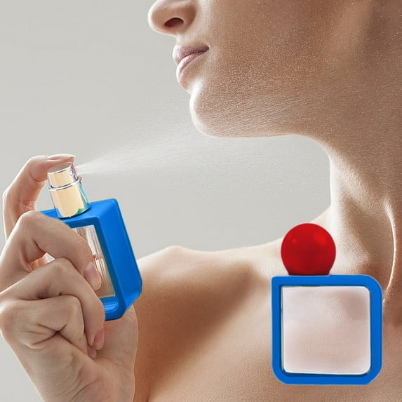 Usloyux Under $5 Travel Perfume Atomizer, Portable Mini Refillable Spray Bottle for Fragrances, Screw Top Essential Oil Container, Leak Proof Design for Personal Care